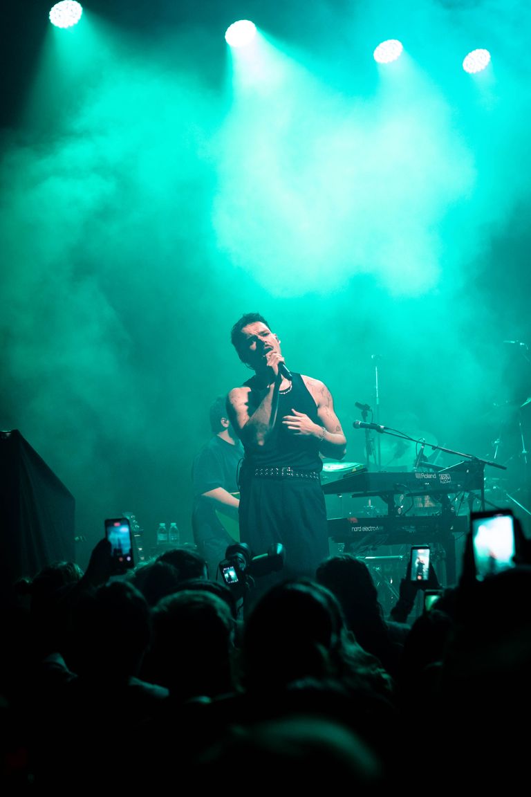 James Marriott performing live at Hindley Street Music Hall in Adelaide